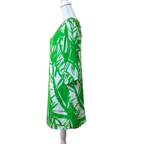 Lilly Pulitzer for Target Boom Boom Dress Size Medium Green Fronds Print - Picture 6 of 12
